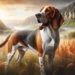 The American English Coonhound Dog Breed