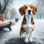 The American Foxhound dog breed