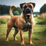 Boerboel Dog standing up